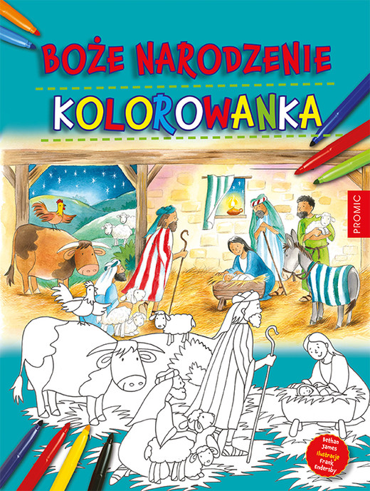 okładka Boże Narodzenie. Kolorowanka książka | Frank Endersby