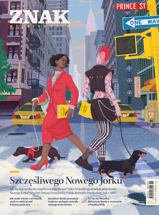 okładka Miesięcznik ZNAK Miesięcznik ZNAK 834 (11/2024) - Szczęśliwego Nowego Jorku ebook | epub, mobi | autor zbiorowy