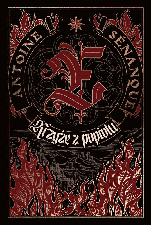 okładka Krzyże z popiołu ebook | epub, mobi | Antoine Sénanque