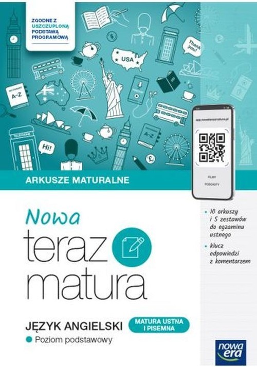 okładka Nowa teraz matura Język angielski Matura ustna i pisemna Poziom podstawowy książka