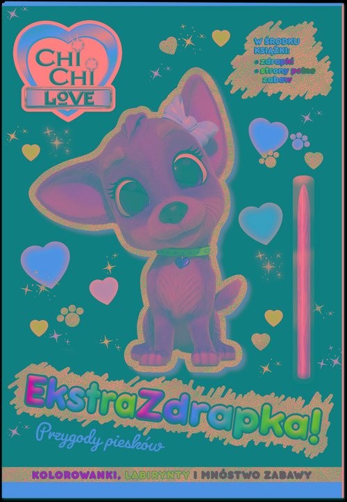 okładka Chi Chi Love Ekstrazdrapka książka