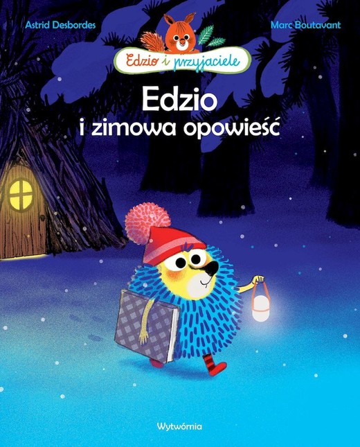 okładka Edzio i zimowa opowieść. Edzio i przyjaciele książka