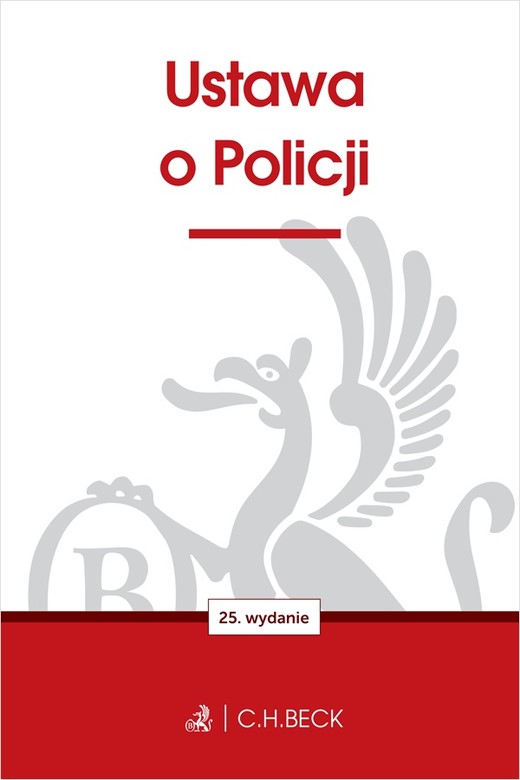 okładka Ustawa o Policji wyd. 25 książka