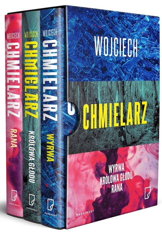 okładka Pakiet Wyrwa / Królowa Głodu / Rana książka