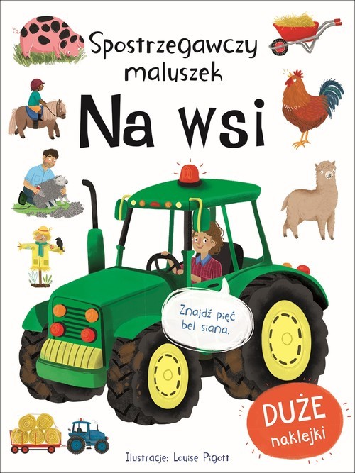 okładka Spostrzegawczy maluszek Na wsi książka