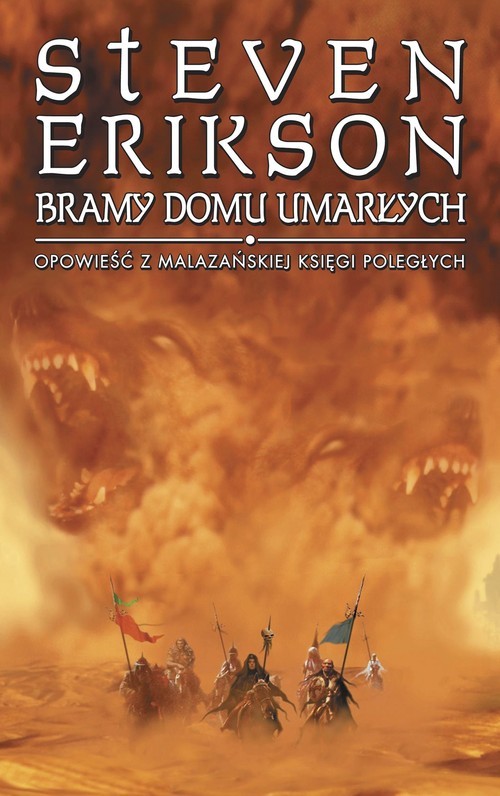 okładka Bramy Domu Umarłych Opowieści z Malazańskiej Księgi Poległych Tom 2 książka | Steven Erikson