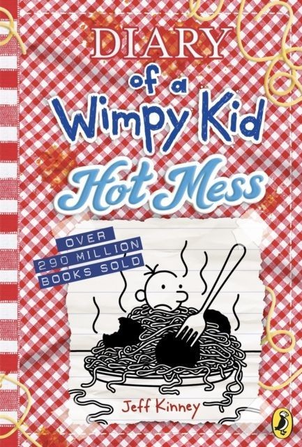 okładka Diary of a wimpy kid. Hot mess. Book 19 wer. angielska książka