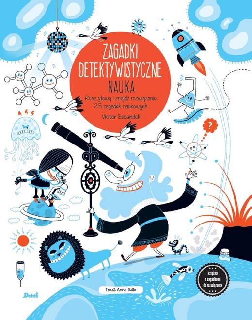 okładka Zagadki detektywistyczne. Nauka wyd. 2024 książka