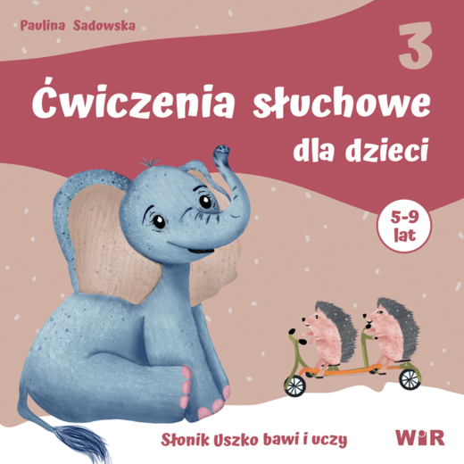 okładka Ćwiczenia słuchowe dla dzieci część 3 książka