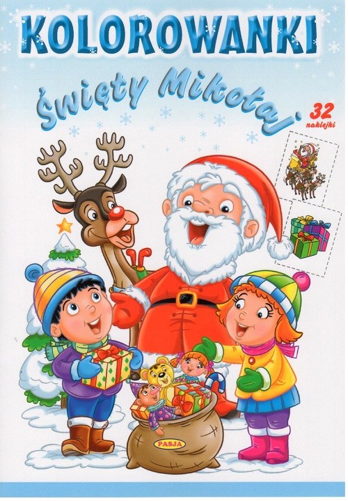 okładka Święty Mikołaj. Kolorowanki książka | Ernest Błędowski