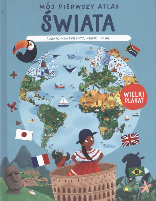 okładka Mój pierwszy atlas świata książka