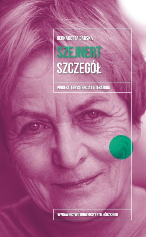 okładka Małgorzata Szejnert. Szczegół ebook | epub, mobi, pdf | Bernadetta Darska