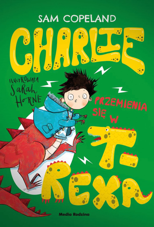 okładka Charlie przemienia się w T-Rexa ebook | epub, mobi | Sam Copeland