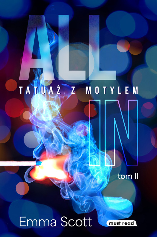 okładka All in. Tom II. Tatuaż z motylem ebook | epub, mobi | Emma Scott