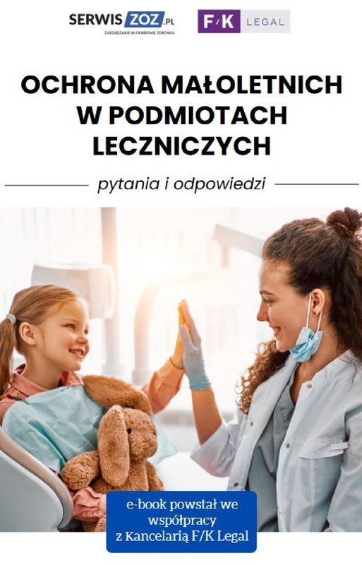 okładka Ochrona małoletnich w podmiotach leczniczych - pytania i odpowiedzi ebook | pdf | Natalia Zbrojewska