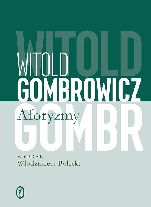 okładka Aforyzmy ebook | epub, mobi | Witold Gombrowicz