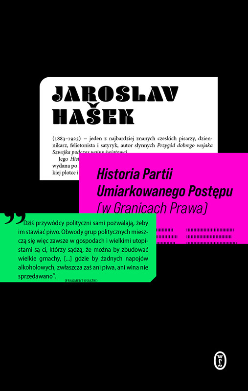 okładka Historia Partii Umiarkowanego Postępu (w Granicach Prawa) ebook | epub, mobi | Jaroslav Hašek