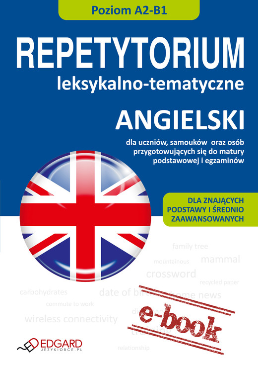 okładka Angielski - Repetytorium leksykalno-tematyczne A2-B1 ebook | epub, mobi | Autor zbiorowy