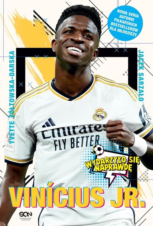 okładka Vinícius Jr. Brazylijski wojownik książka | Yvette Żółtowska-Darska