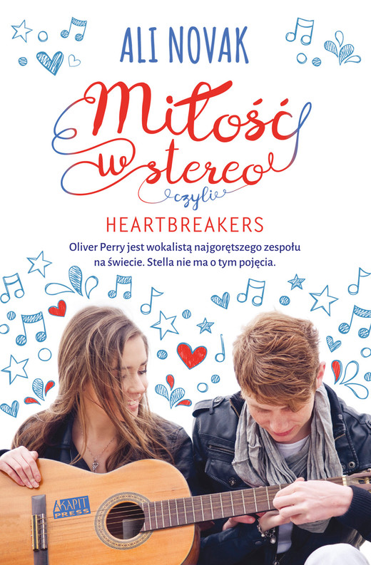 okładka Miłość w stereo, czyli Heartbreakers ebook | epub, mobi | Ali Novak
