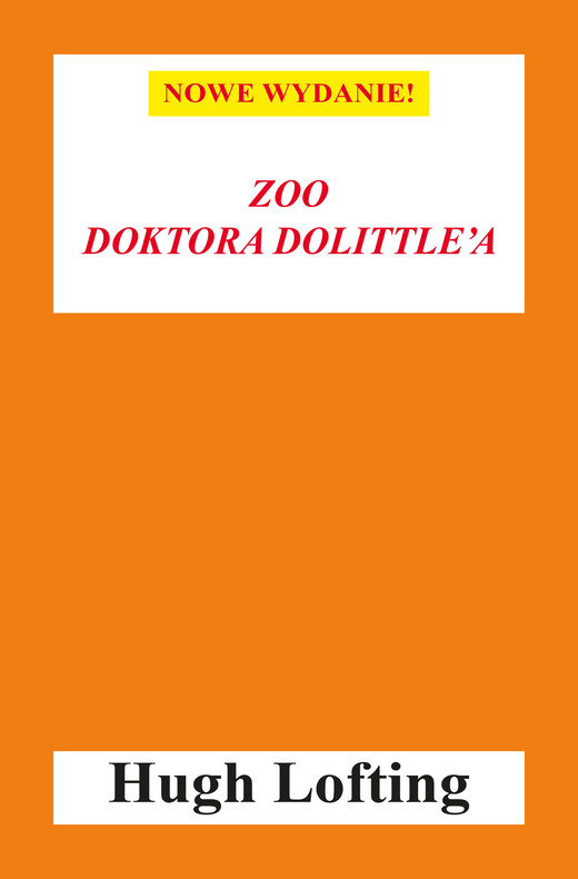 okładka Zoo doktora Dolittle'a ebook | epub, mobi | Hugh Lofting