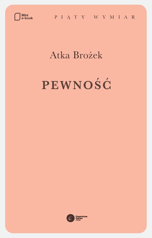 okładka Pewność ebook | epub, mobi | Atka Brożek