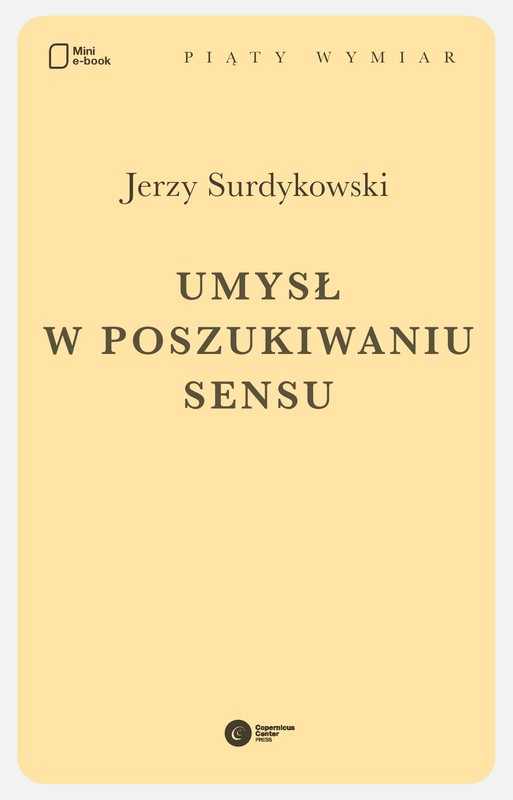 okładka Umysł w poszukiwaniu sensu ebook | epub, mobi | Jerzy Surdykowski
