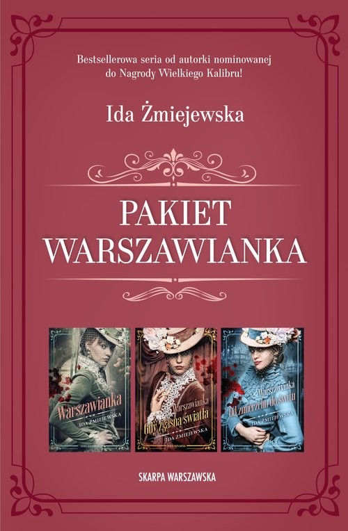 okładka Pakiet Warszawianka książka | Ida Żmiejewska