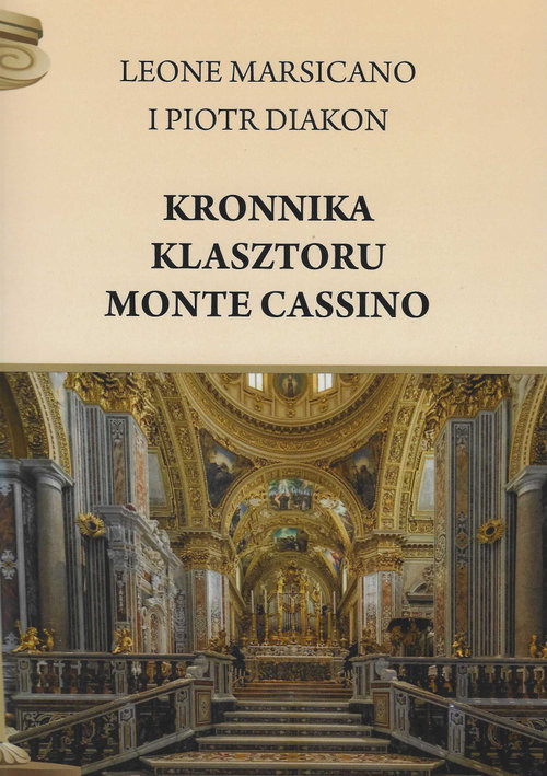 okładka Kronika klasztoru Monte Cassino książka