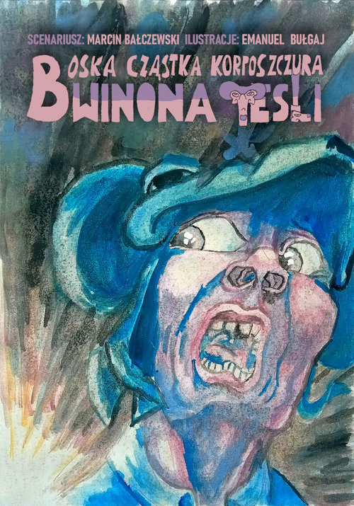 okładka Boska cząstka korposzczura Winona Tesli książka