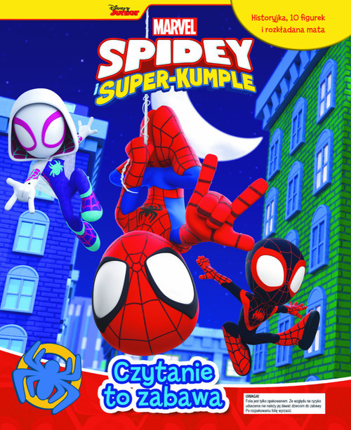 okładka Czytanie to zabawa Marvel Spidey i Super-kumple książka