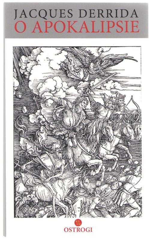 okładka O apokalipsie książka | Jacques Derrida