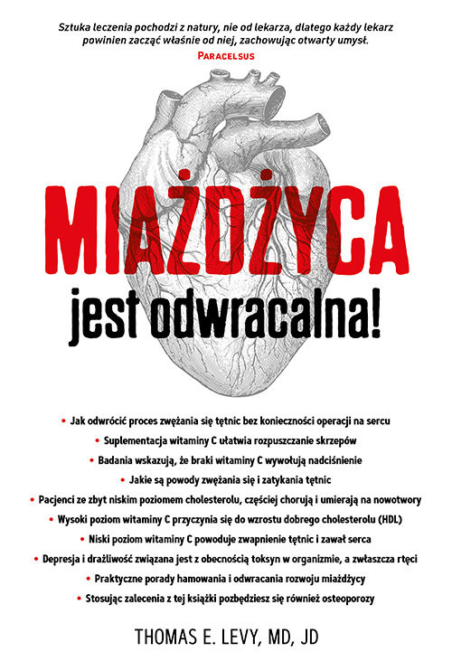 okładka Miażdżyca jest odwracalna! książka | E.Thomas Levy