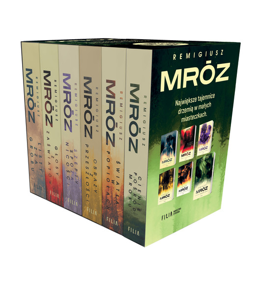 okładka Pakiet Listy zza grobu / Głosy z zaświatów / Szepty spoza nicości / Obrazy z przeszłości / Światła w popiołach / Cienie pośród mroku książka