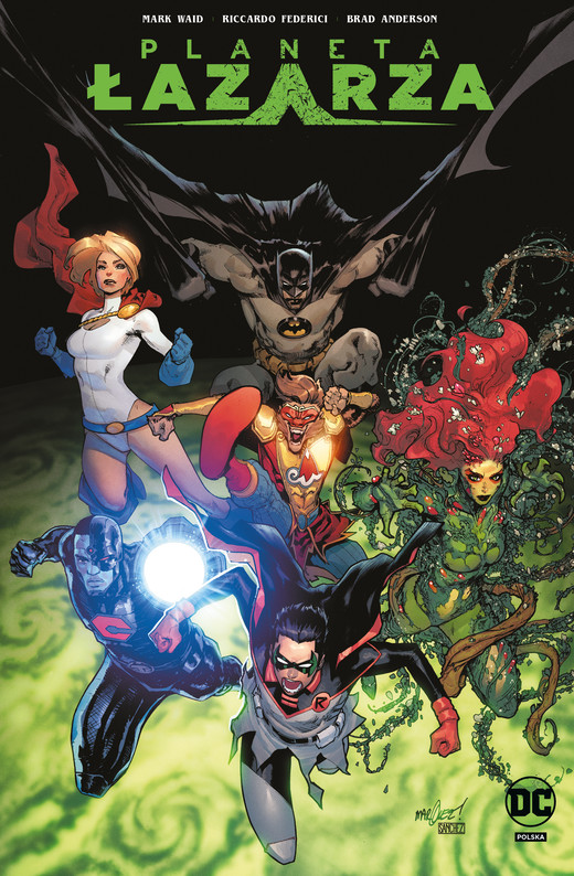 okładka Planeta Łazarza. Uniwersum DC książka