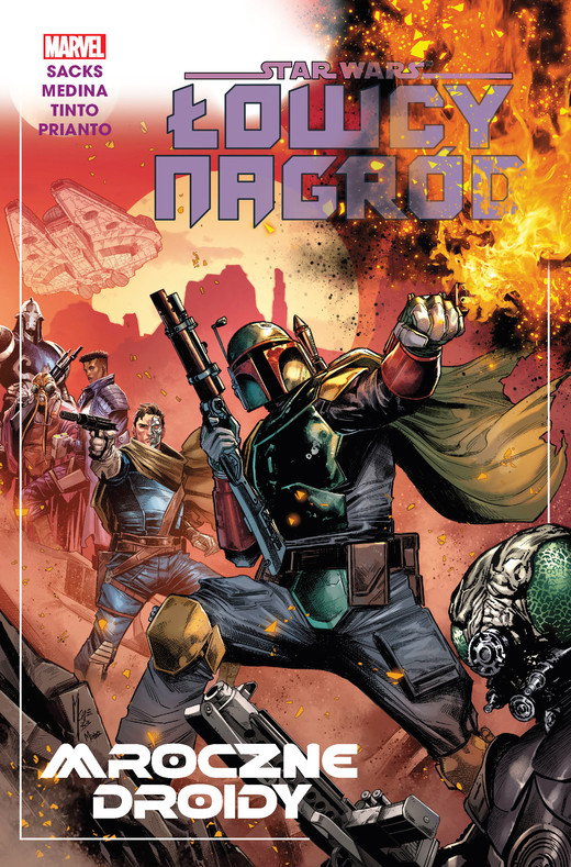 okładka Mroczne droidy. Star Wars Łowcy nagród. Tom 7 książka