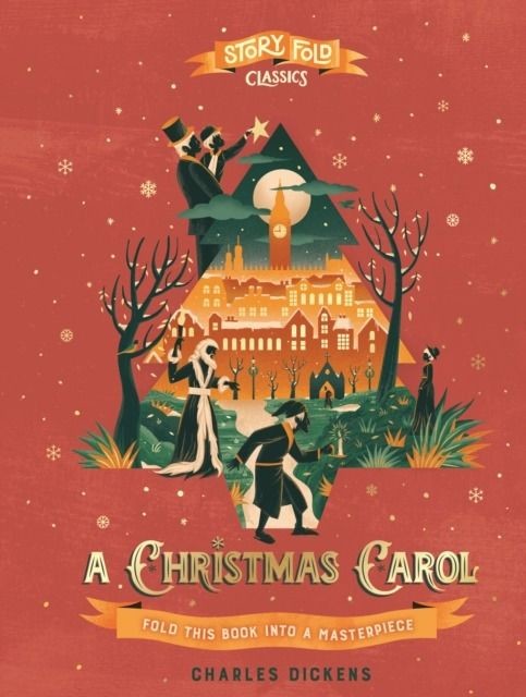 okładka A Christmas Carol. Story Fold Classics wer. angielska książka