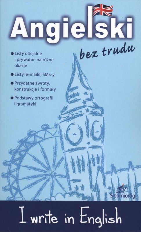 okładka I write in english angielski bez trudu książka | Opracowanie zbiorowe