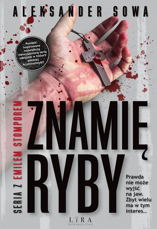 okładka Znamię Ryby Wielkie litery książka | Aleksander Sowa