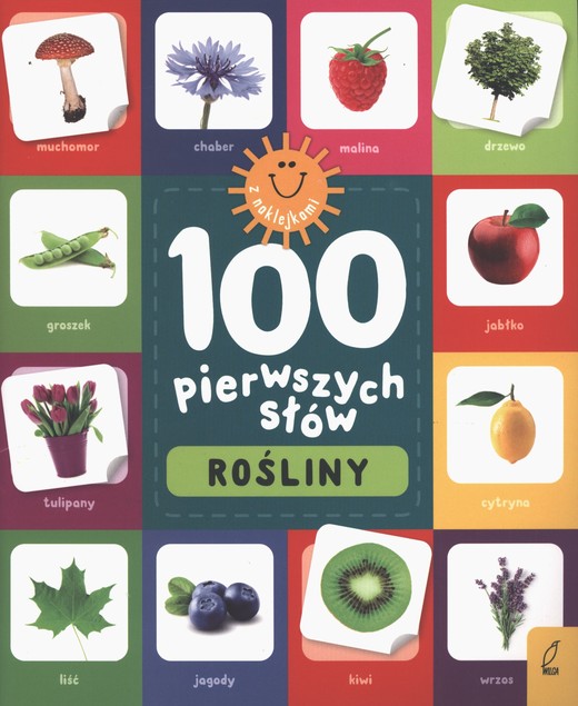 okładka Rośliny. 100 pierwszych słów książka