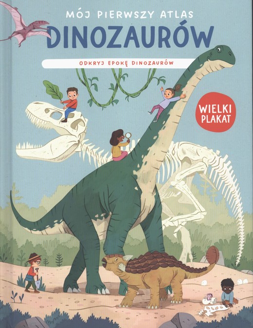 okładka Mój pierwszy atlas dinozaurów książka