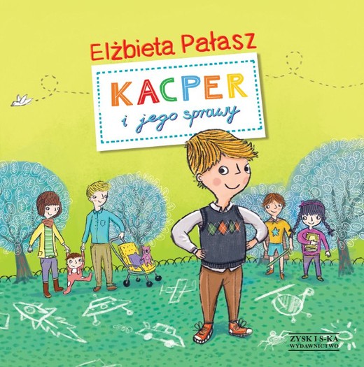 okładka Kacper i jego sprawy ebook | epub, mobi | Elżbieta Pałasz