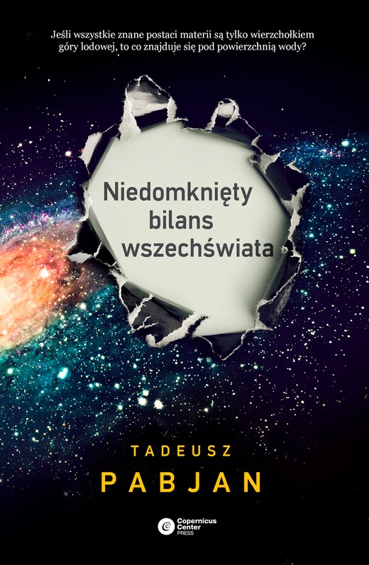 okładka Niedomknięty bilans wszechświata ebook | epub, mobi | Tadeusz Pabjan