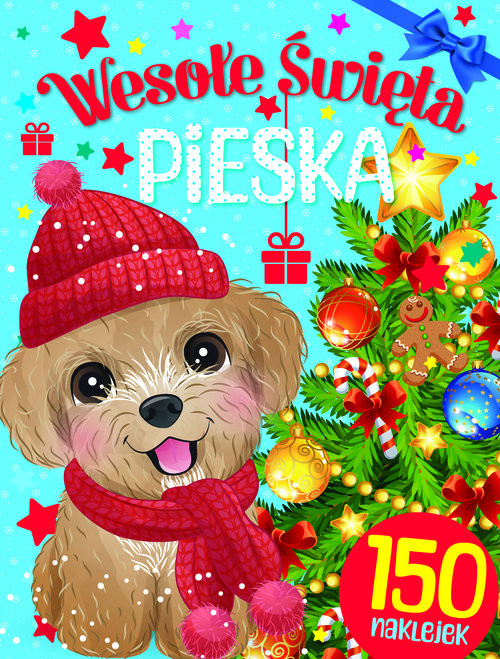 okładka Wesołe Święta pieska książka