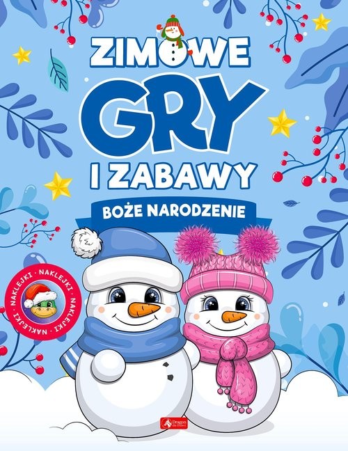 okładka Zimowe gry i zabawy Boże Narodzenie książka