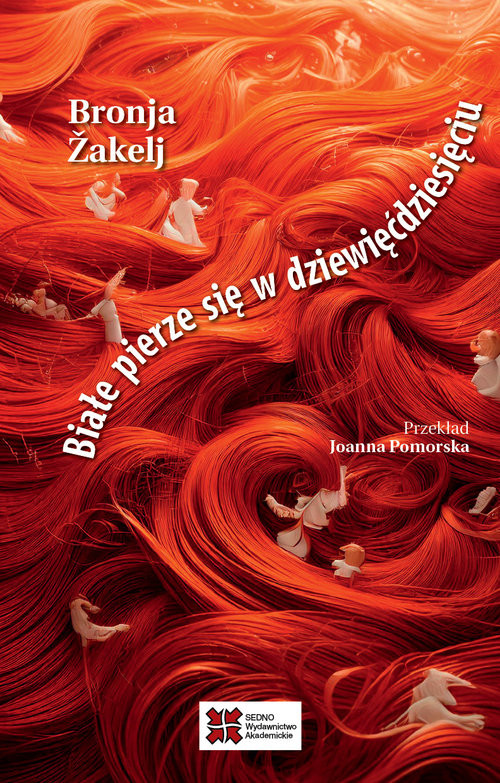 okładka Białe pierze się w dziewięćdziesięciu książka