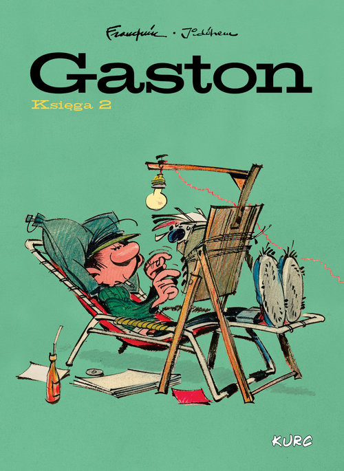 okładka Gaston księga 2 książka | Andre Franquin