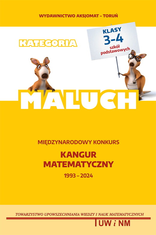 okładka Matematyka z wesołym Kangurem Maluch 2024 książka