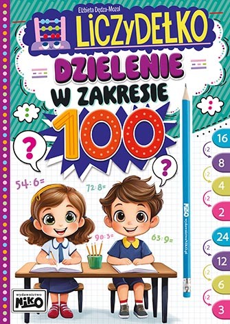 okładka Dzielenie w zakresie 100. Liczydełko książka