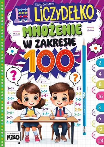 okładka Mnożenie w zakresie 100. Liczydełko książka